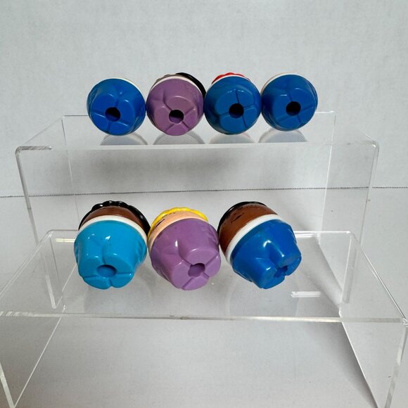 Vintage Fisher Price Toddle Tots Lot of 7 Figures 1980s Little People Style Toys - Picture 5 of 5